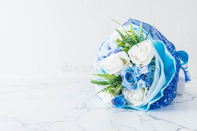 Boeket van roze bloemen stock afbeeldingen