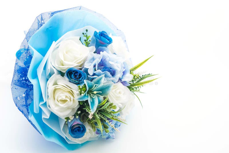 Boeket van roze bloemen royalty-vrije stock foto