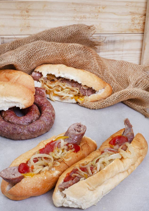 Boerie Rolls, South Africa S Famous Favorite Stock Image - Image of ...