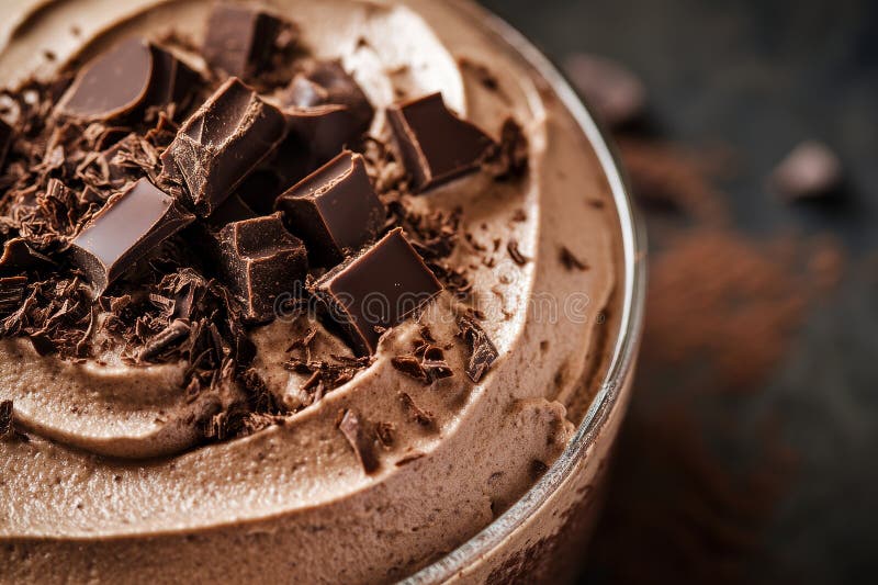 Bogate tło muzy mocha prezentujące ciemne tekstury i czekoladowe warstwy brązowe. zdjęcia stock