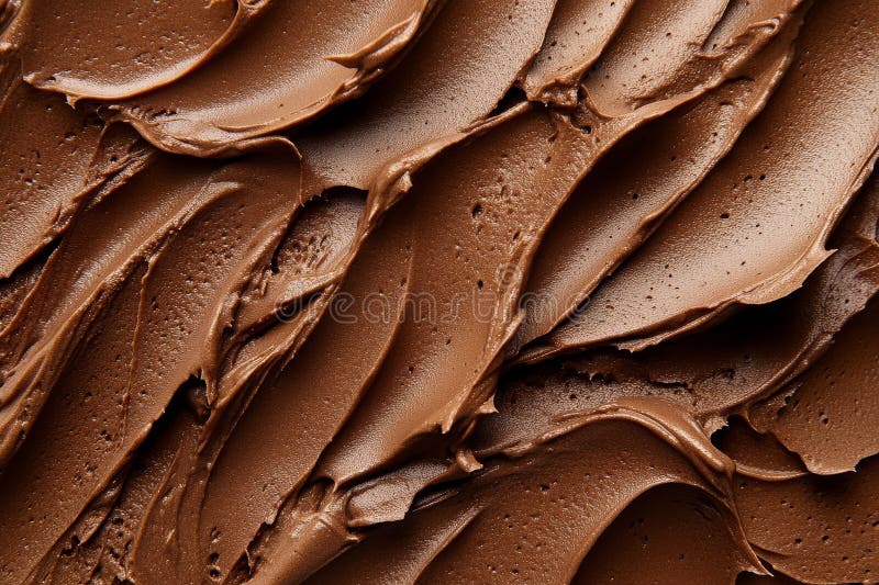 Bogate tło muzy mocha z delikatnymi falami i warstwami głęboko brązowych i karmelowych barw zdjęcia stock