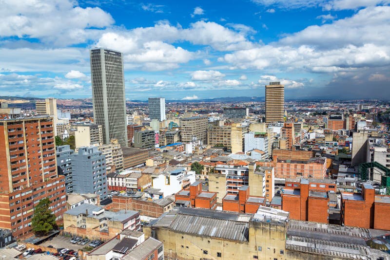Bogota, paysage urbain de la Colombie photographie stock Bogota, paysage urbain de la Colombie photographie stock