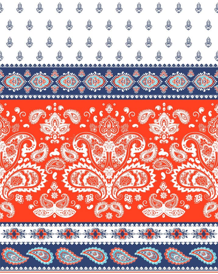 Boheemse Indische Mandala-druk De uitstekende stijl van de Hennatatoegering stock illustratie Boheemse Indische Mandala-druk De uitstekende stijl van de Hennatatoegering stock illustratie