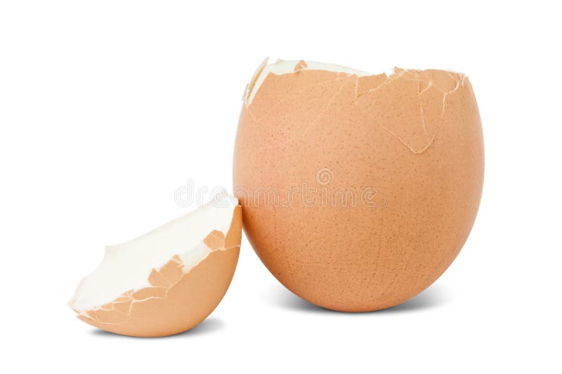 Boiled decapitated egg