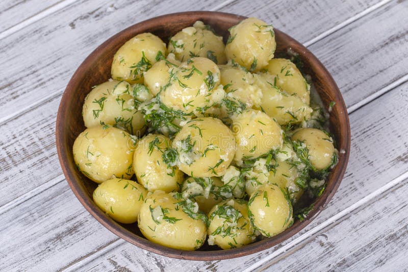 Boiled Potatoes With Vegetables Stock Photo - Image of health, ingredient: 20720944