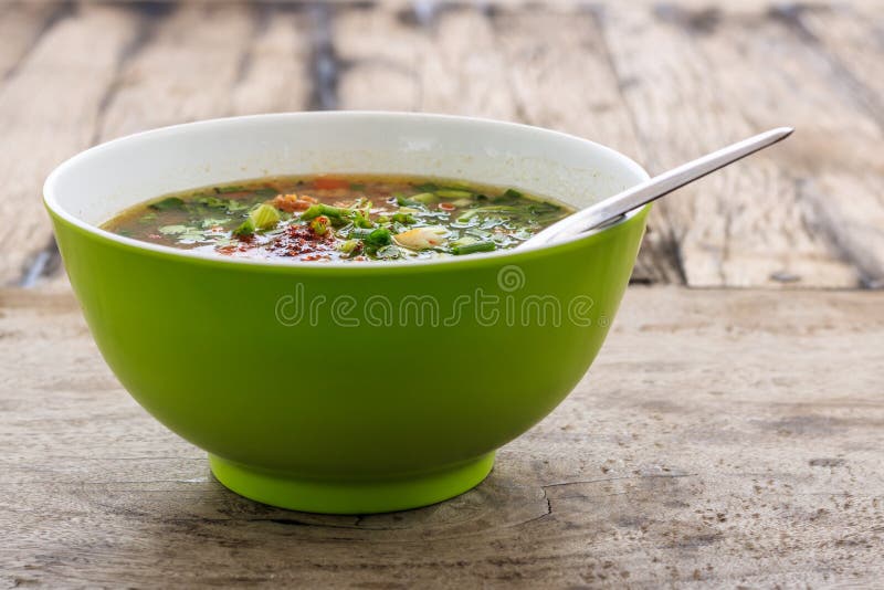 Boiled rice pork or mush, breakfast for thai style stock images Boiled rice pork or mush, breakfast for thai style stock images