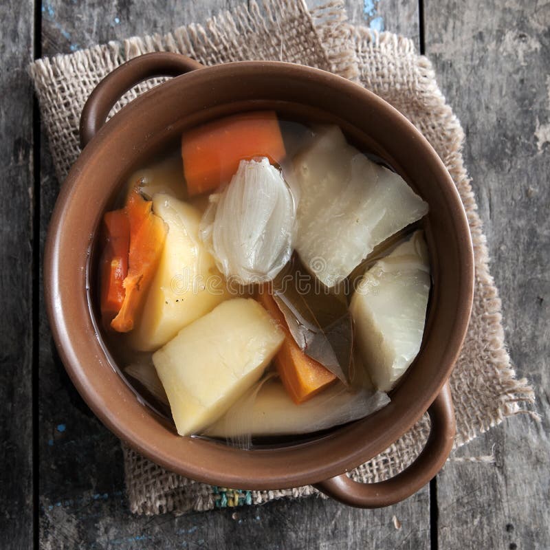 Boiled Vegetables in Ceramic Bowl Stock Image Image of boiled, square