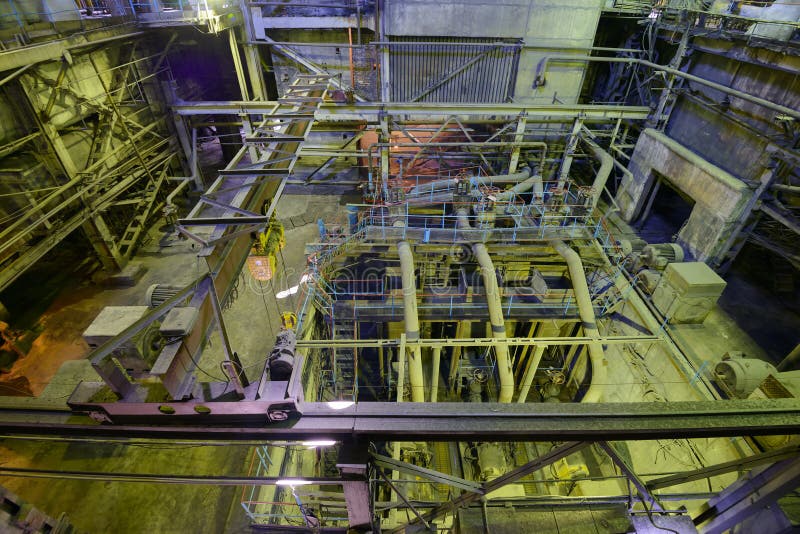 Boiler in a Thermal Power Plant Stock Image Image of view, plant