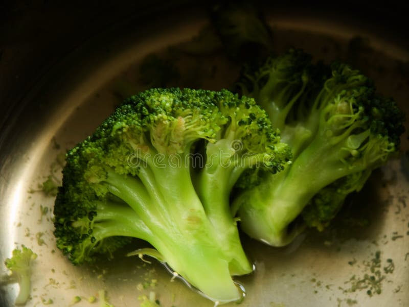 Boiling broccoli stock photo. Image of water, dinner 96751052