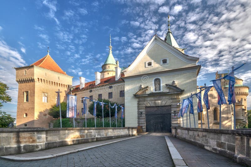 Bojnice castle entrance