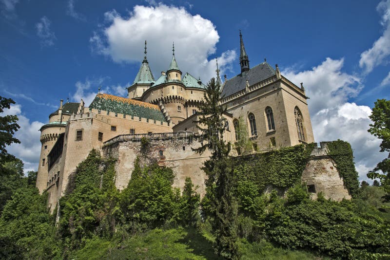 Bojnice castle royalty free stock photography Bojnice castle royalty free stock photography