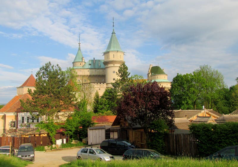 Bojnice Castle in Slovakia