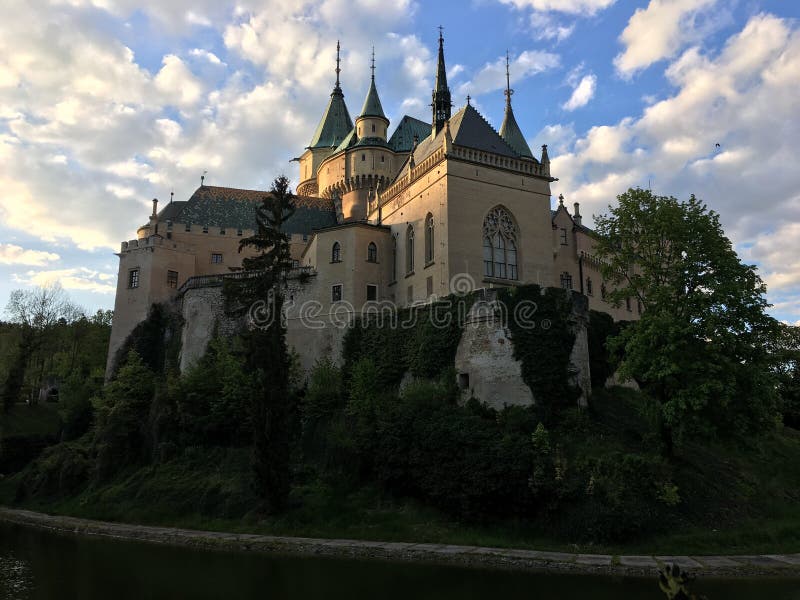 Bojnice slott arkivbilder Bojnice slott arkivbilder