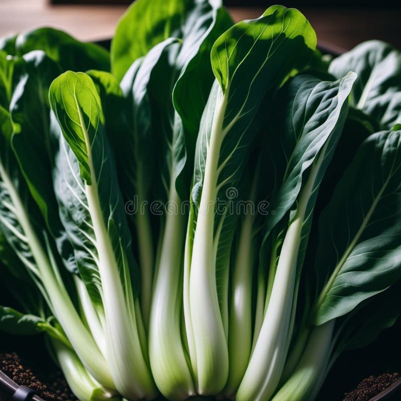 Bok Choy, Pak Choy or Chinese Cabbage, is a Cultivar Group of Leafy