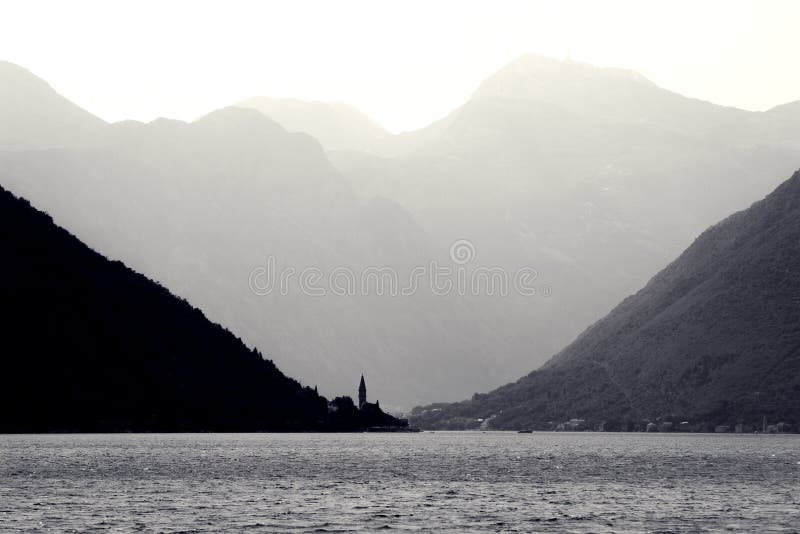 Boka Kotorska foto de archivo libre de regalías