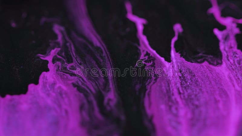 Bokee liquide brillant flux violet encre gel image stock