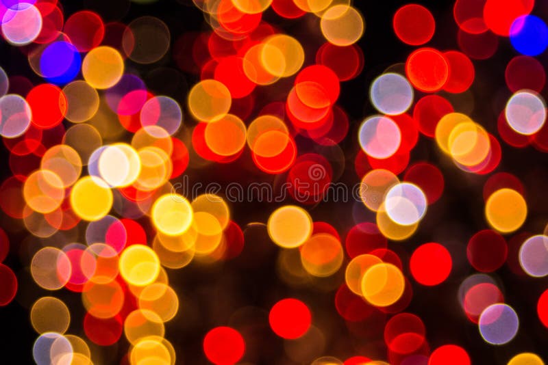 Bokeh-abstractie in hoofdzakelijk rode kleuren royalty-vrije stock foto Bokeh-abstractie in hoofdzakelijk rode kleuren royalty-vrije stock foto