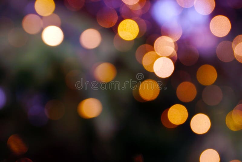 Bokeh pozadí z vánoční strom dekorace.