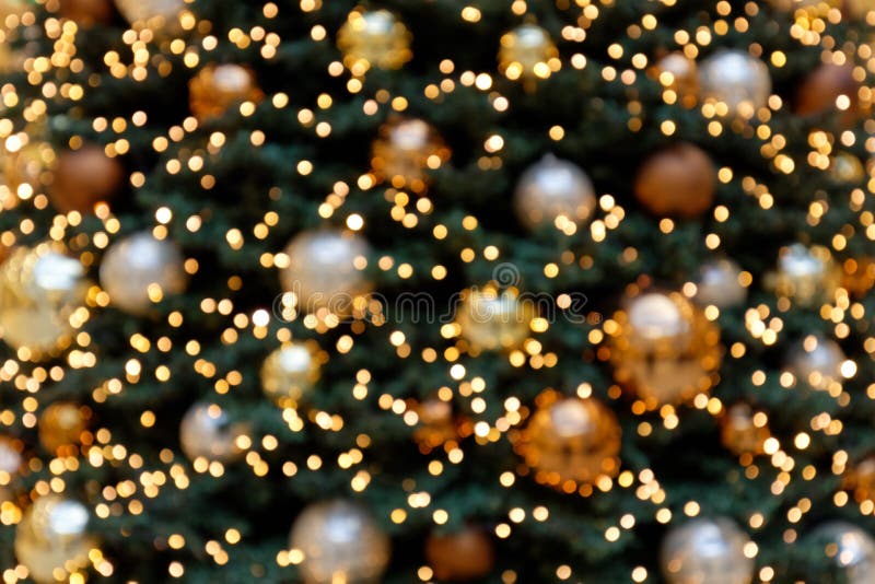 Bokeh Bakgrund Julträd - dekretet II arkivfoto Bokeh Bakgrund Julträd - dekretet II arkivfoto