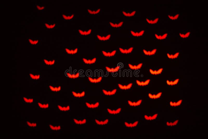 Bokeh Bat On Black Background Stock Image Image Of Bright Colour