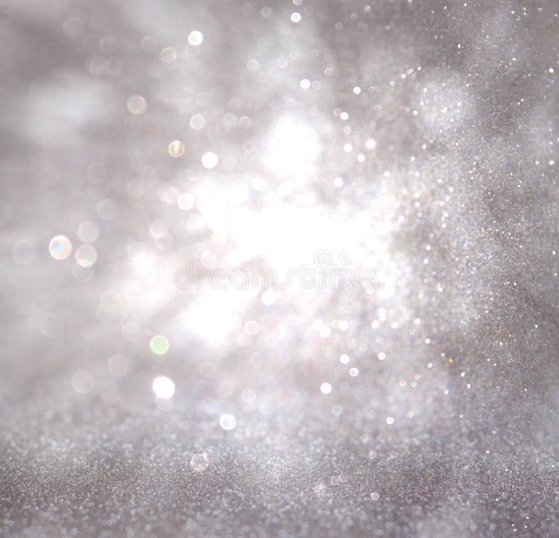 Bokeh beleuchtet Hintergrund mit Farben von Weiß und Silber und Bewegungsunschärfe lizenzfreie stockfotografie Bokeh beleuchtet Hintergrund mit Farben von Weiß und Silber und Bewegungsunschärfe lizenzfreie stockfotografie