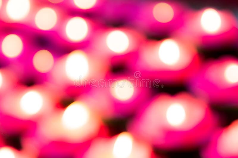 Bokeh blur background made up of red candle lights royalty free stock images Bokeh blur background made up of red candle lights royalty free stock images