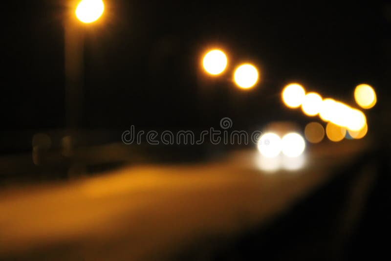 Bokeh Blurred Car Lights at Night Stock Image Image of circular, glitter 88135355