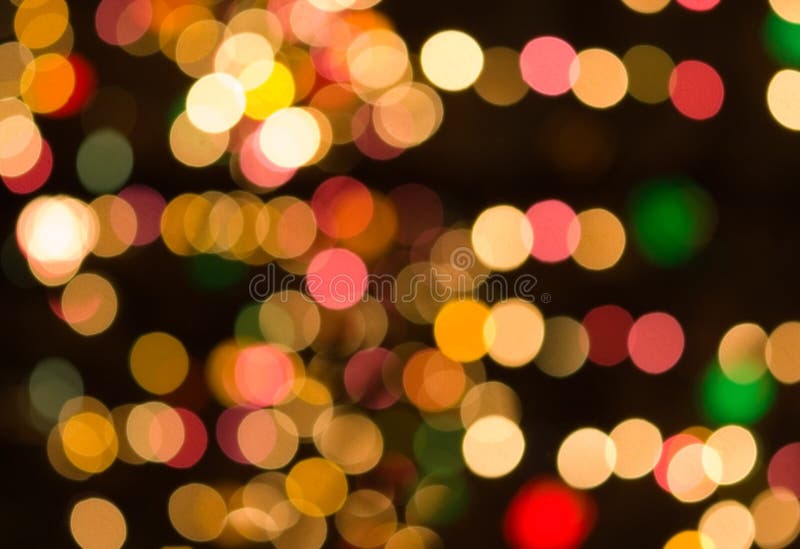 Bokeh de Noël photographie stock