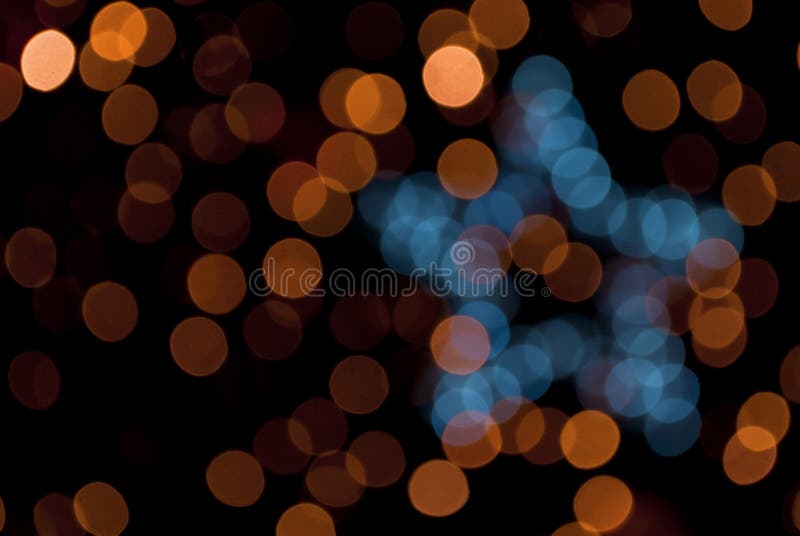 Bokeh de Noël images libres de droits