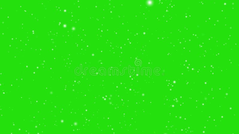 Bokeh-Effekt auf grünem Bildschirm