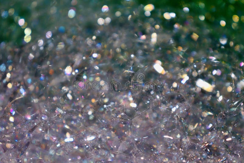 Bokeh bubbles and blur stock image