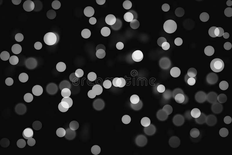 Bokeh of Lights on Black Background Dark Black Stock Illustration -  Illustration of dust, black: 161886846