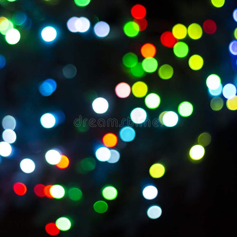 bokeh multicolore sur la fin noire de fond de ciel images stock bokeh multicolore sur la fin noire de fond de ciel images stock