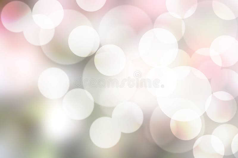 Bokeh on pink shade background