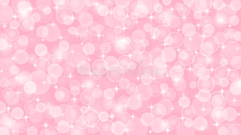 Bokeh sfuocato, Sfumature e bolle in sfondo rosa chiaro fotografia stock Bokeh sfuocato, Sfumature e bolle in sfondo rosa chiaro fotografia stock