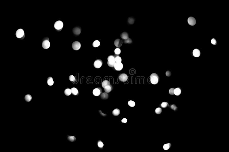 Bokeh of Soft Black Background Stock Photo - Image of circle, disco:  155655138