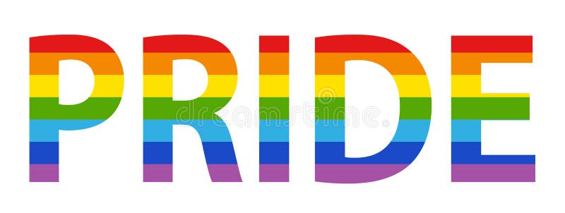 Pride logo letters, rainbow, vector illustration, image available in vector .eps format fully editable. Pride logo letters, rainbow, vector illustration, image available in vector .eps format fully editable.