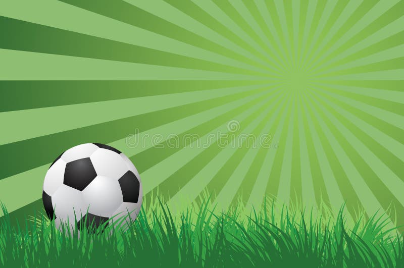 Fundo do jogo de futebol ilustração do vetor. Ilustração de equipamento -  14885679