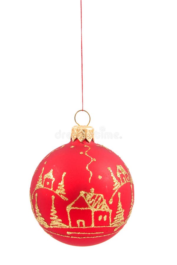 Bola de la Navidad imagen de archivo Bola de la Navidad imagen de archivo