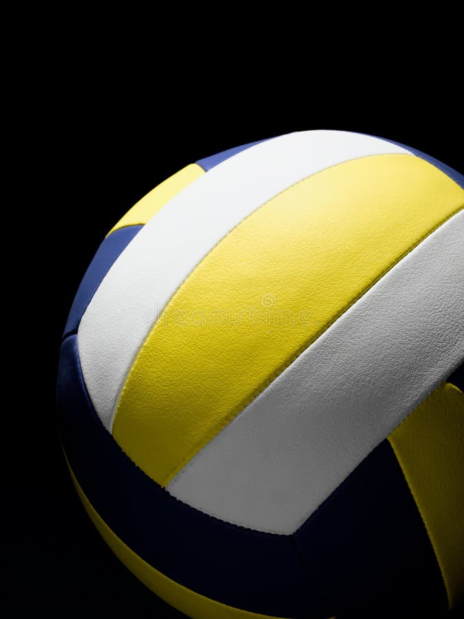 986 Bola Del Voleibol Blanco Y Negro Fotos de stock Fotos libres de