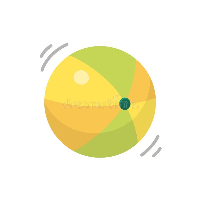 Ícone de desenho de bolas coloridas para ilustração em vetor de