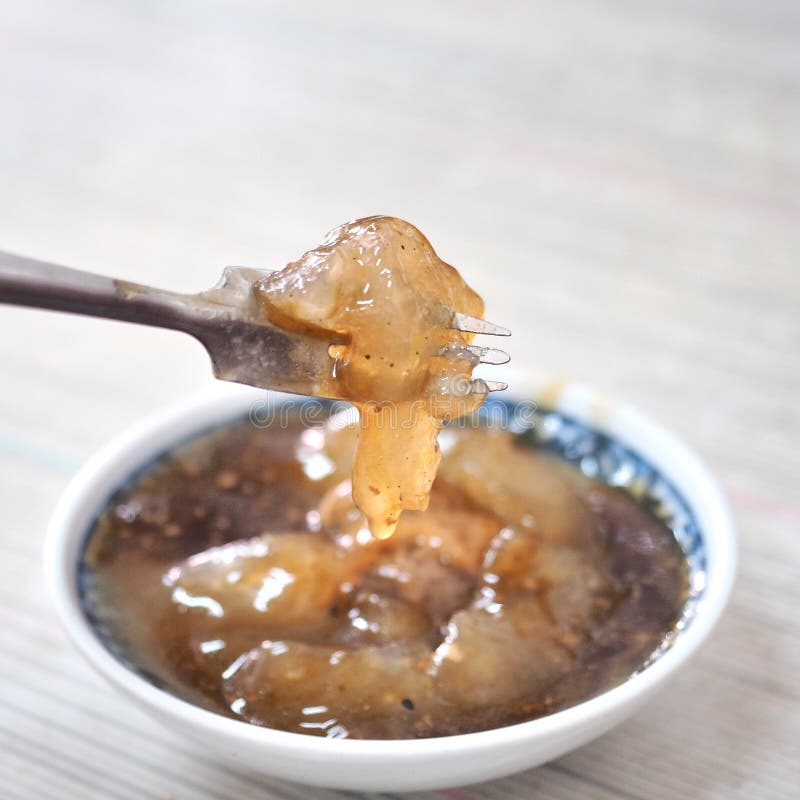 Bolas de carne, la comida tradicional en Taiwán fotografía de archivo Bolas de carne, la comida tradicional en Taiwán fotografía de archivo