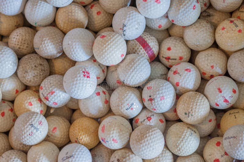 Bolas de golfe imagem de stock Bolas de golfe imagem de stock