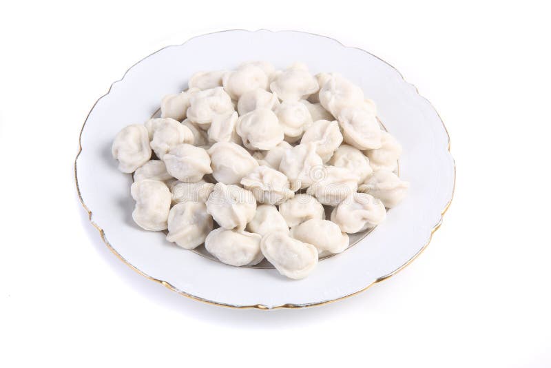 bolas de masa hervida en una placa blanca aislada imagen de archivo libre de regalías bolas de masa hervida en una placa blanca aislada imagen de archivo libre de regalías
