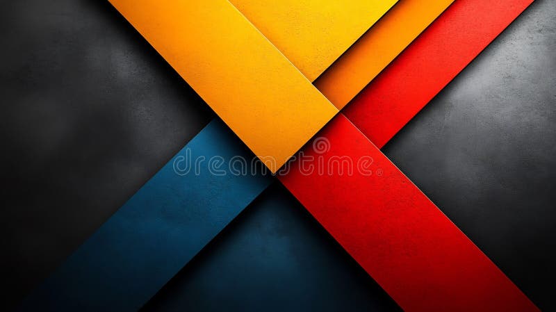 A Bold And Dynamic Business royalty free illustration