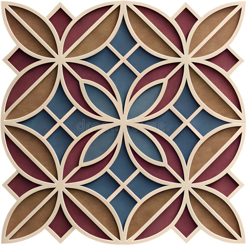 Colorful geometric patterns creating vibrant abstract visual designs for modern art. royalty free illustration