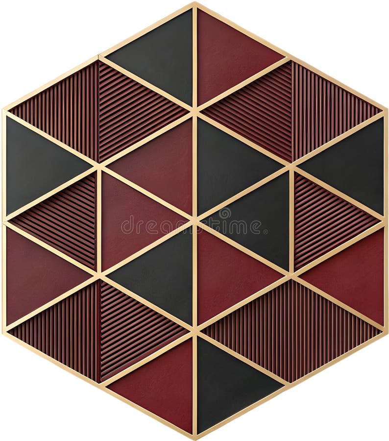 Colorful geometric patterns creating vibrant abstract visual designs for modern art. royalty free illustration