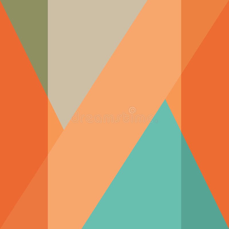 Geometric Pattern with Bold Lines and Triangle. Abstract Triangle ...