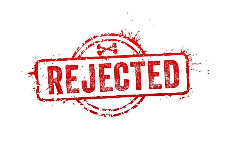 Denied Grunge Distressed Stamp T-Shirt Denied Grunge Distressed Stamp T-Shirt