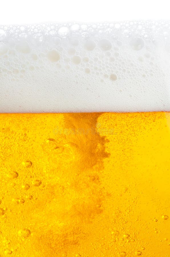 Bolhas da cerveja imagens de stock royalty free Bolhas da cerveja imagens de stock royalty free